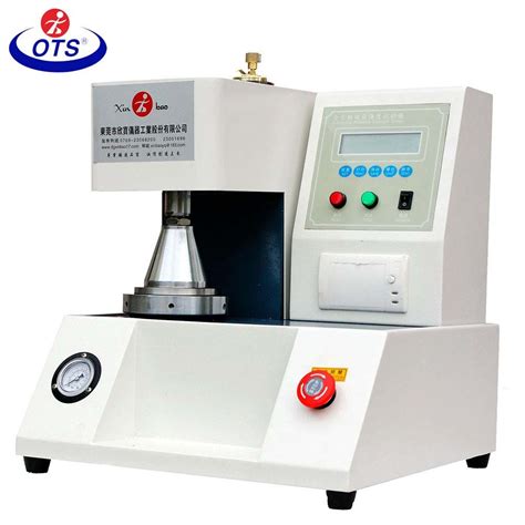 china bursting strength tester manufacturers|Bursting Strength Tester .